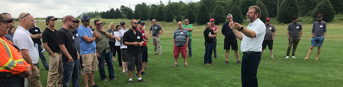 Sports Turf Canada Research Field Day 2018 - Guelph Turfgrass