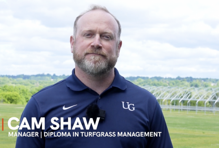Cam Shaw, Manager, Diplomaa in Turfgrass Management